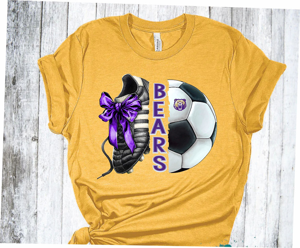 Thumbnail: Bears Soccer Cleat