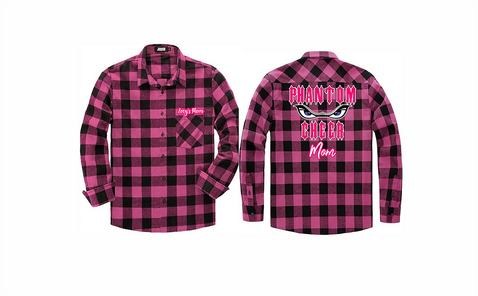 Phantom Cheer Flannels