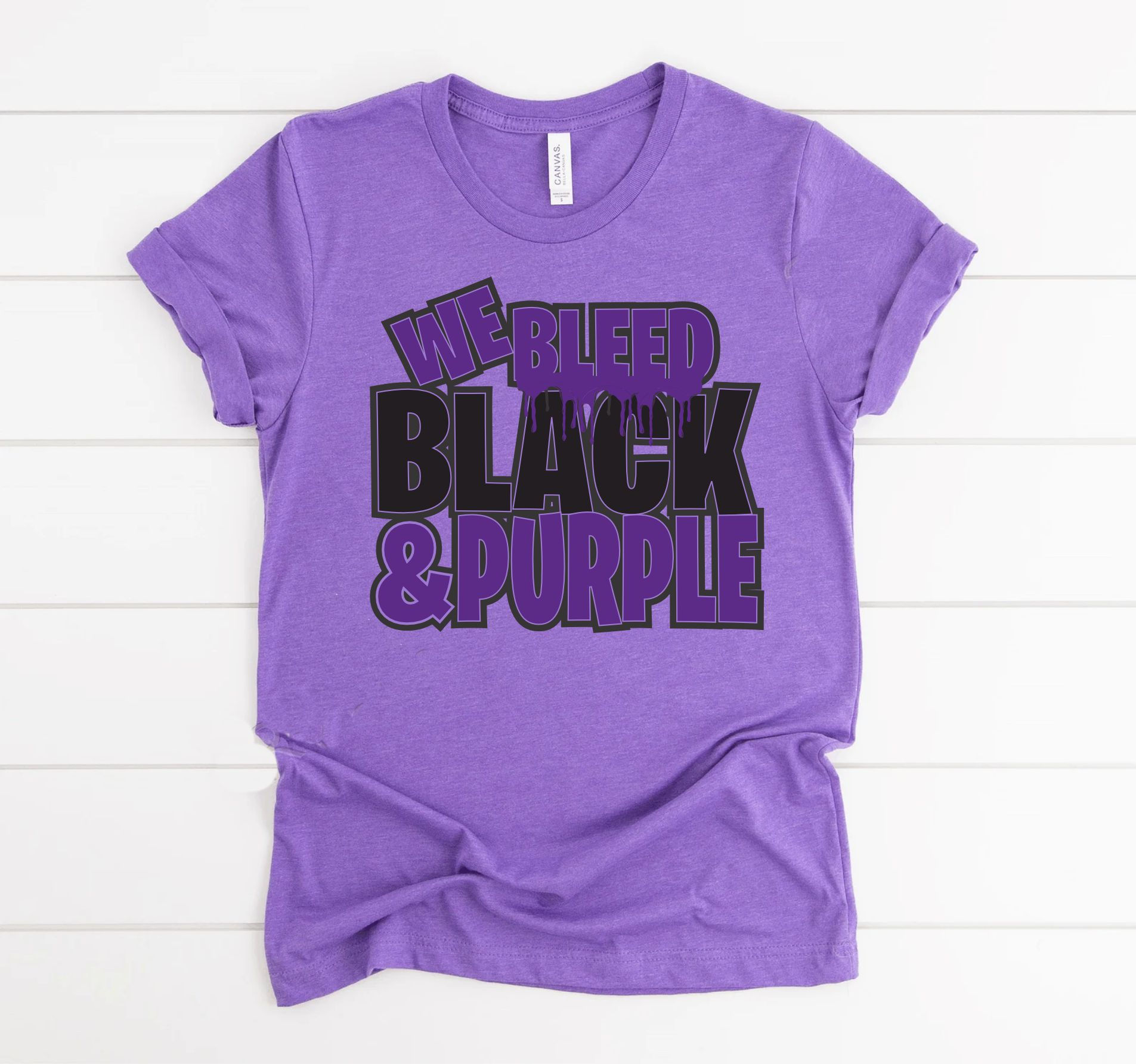We Bleed Black & Purple