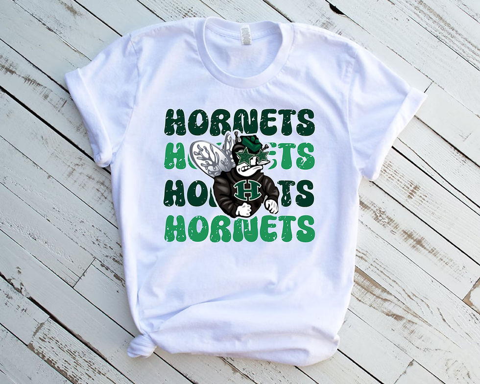 Thumbnail: Retro Big Buzzy  Huntsville Hornets Tees