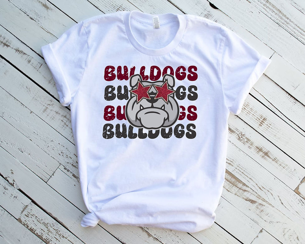 Thumbnail: Retro Bulldogs Tees