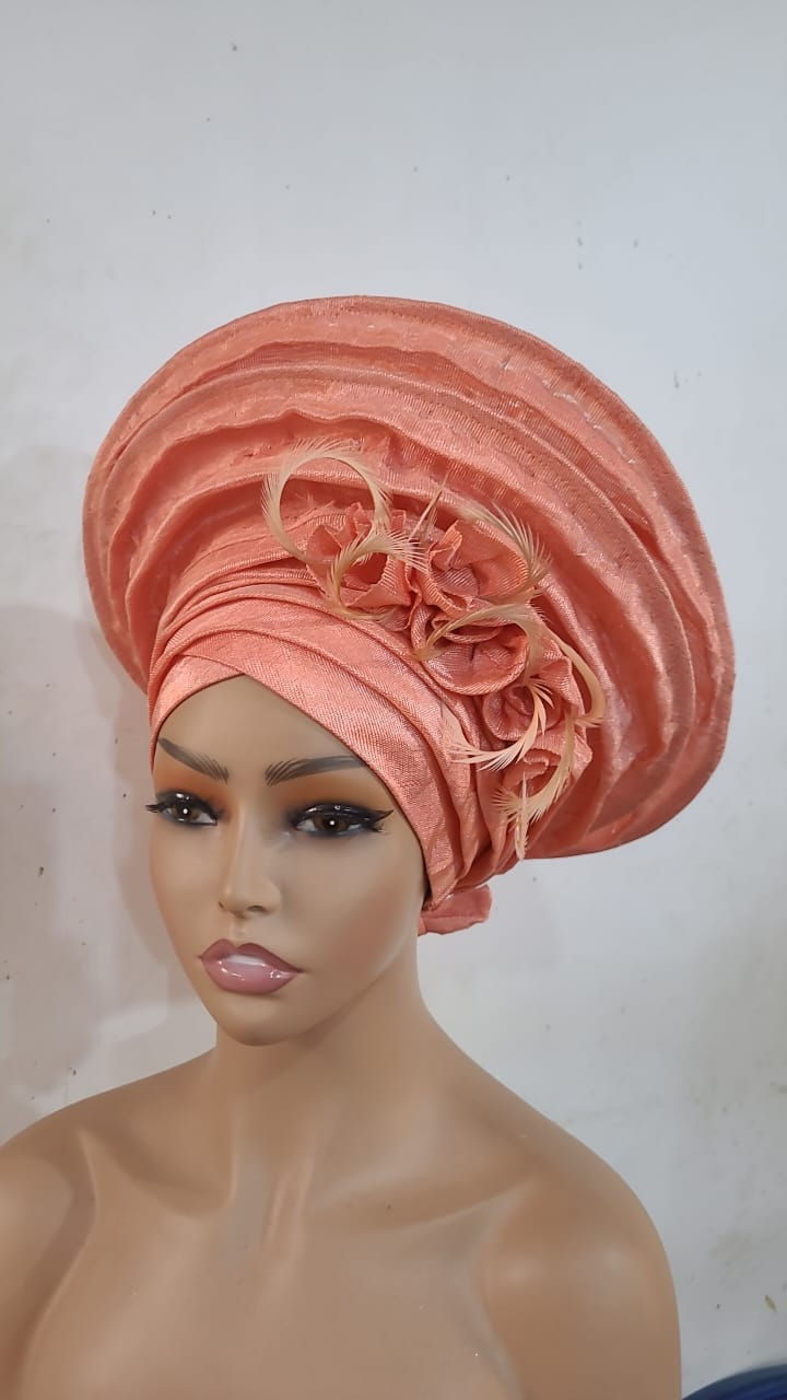 Rose Stella Auto Gele