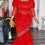 Thumbnail: Red cocktail Dress , Wedding  Guest dress,  Prom Dress