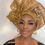 Thumbnail: Gold Asoke  Auto Gele / Ready made Auto Gele