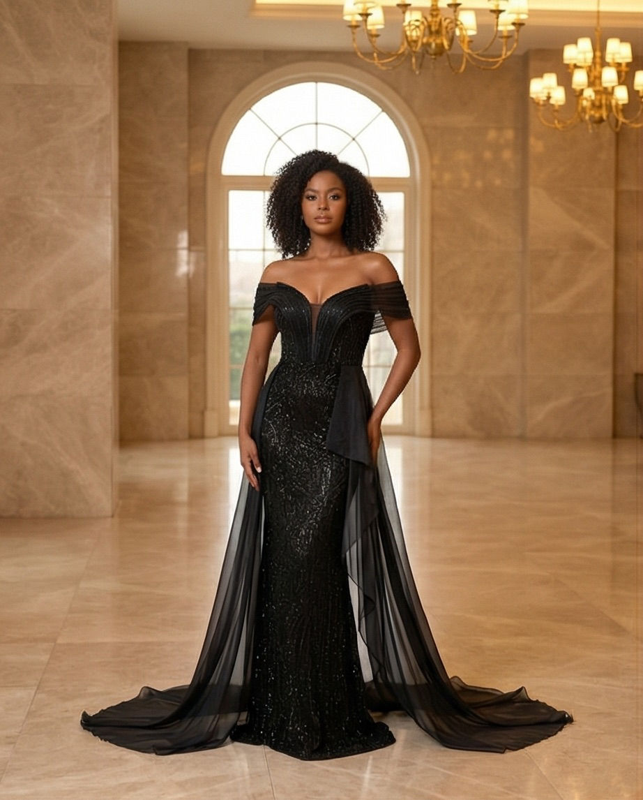 Luxury Party Dress, Guest Wedding Dress.