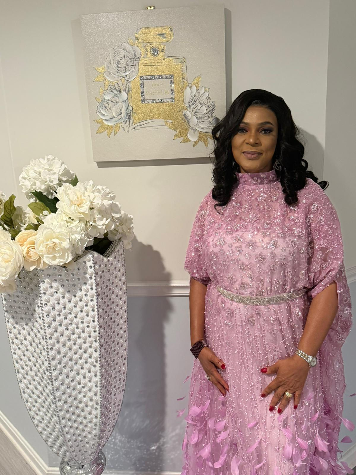 Elegant Kaftan Dress, Party  Kaftan Dress. 