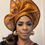 Thumbnail: Golden Aso Oke Auto Gele , Ready Made Auto Gele . 