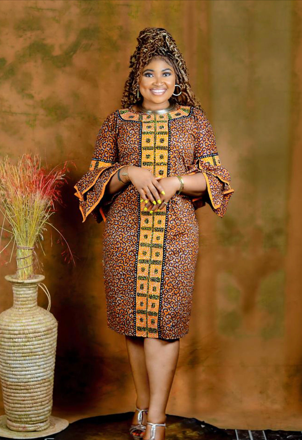 Ngozi Ankara Dress