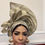 Thumbnail: Kemi Aso Oke Auto Gele , Ready made Aso Oke Headgear . 