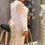 Thumbnail: Sparkly Sequin Gold White Evening Dress, Birthday Celebration Gown . 