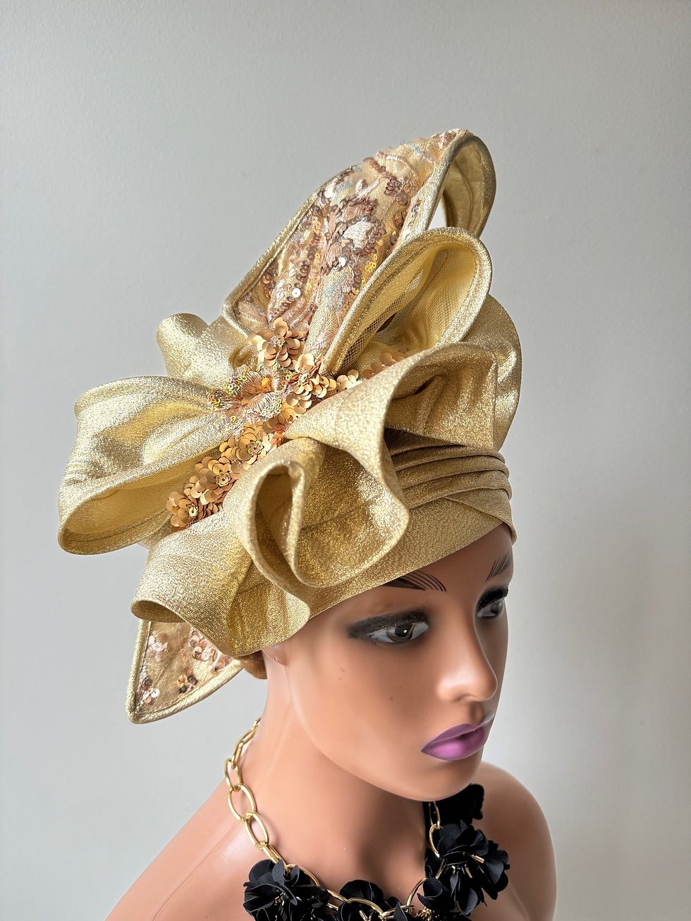 Gold Elegant Turban