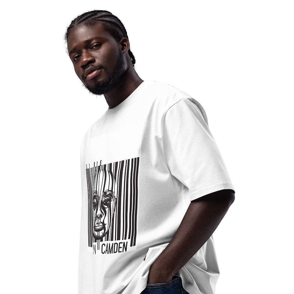 Thumbnail: Oversized heavyweight MIC  t-shirt