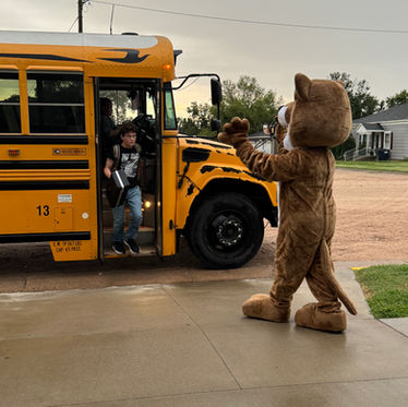 Otis-Bison Jr/Sr High Students Return to School