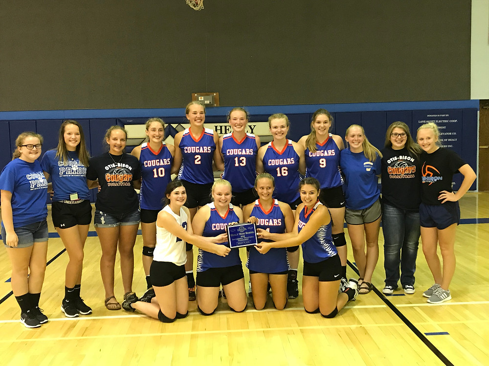 Team with trophy