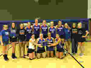 Team with trophy