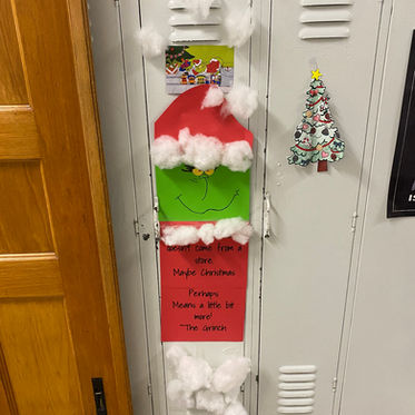 JrSr High Locker and Door Decorating Contest