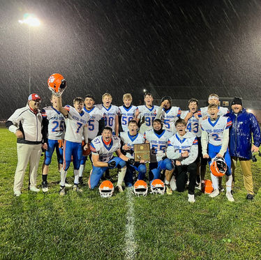 Otis-Bison Cougar Football wins 6 Man DII Regional