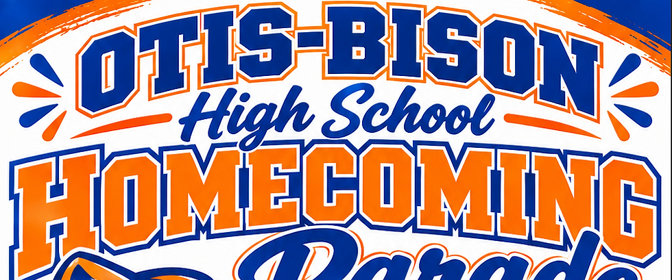Otis-Bison 2026 Homecoming Events