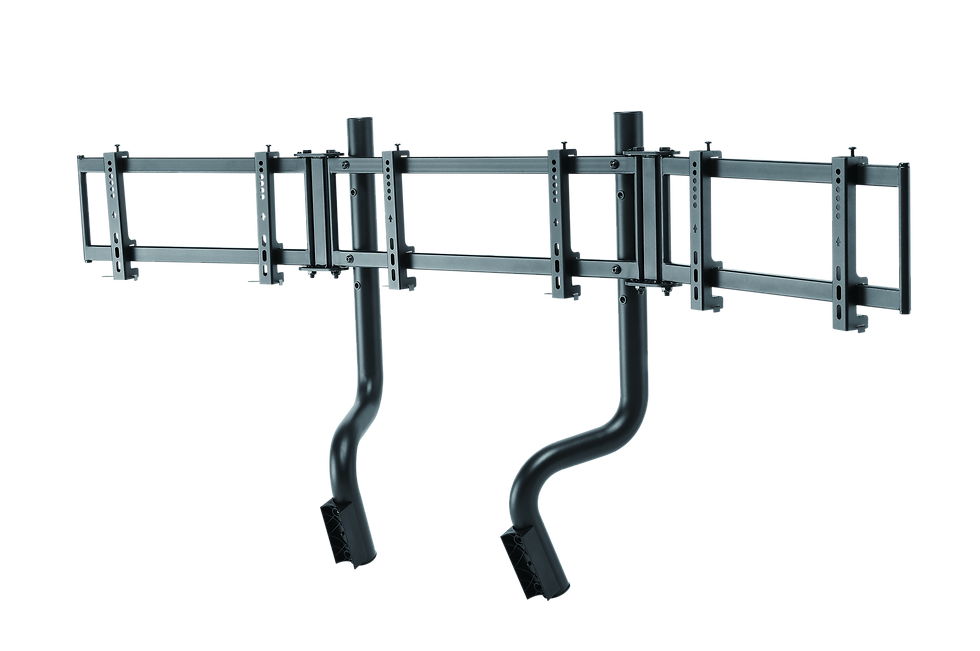 תמונה ממוזערת: OPLITE GTR S8  TRIPLE MONITOR STAND - מעמד מסך