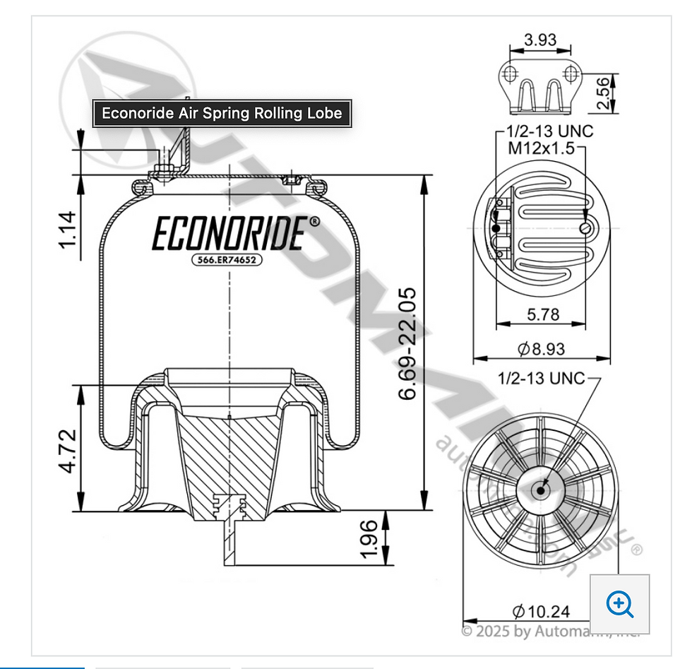 Thumbnail: Econoride Air Spring Rolling Lobe