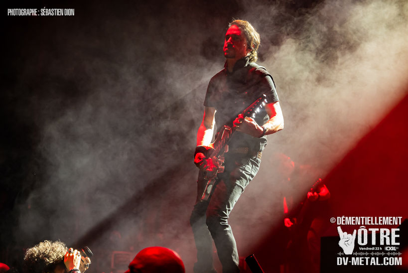 Gojira live à Québec le 19 septembre 2025 au Centre Vidéotron