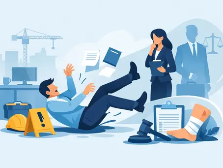 Reclamo por caída en el trabajo: qué hacer