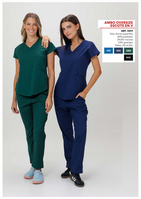 Novedad en ambos elastizados estilo oversize con moderno pantalón jogger