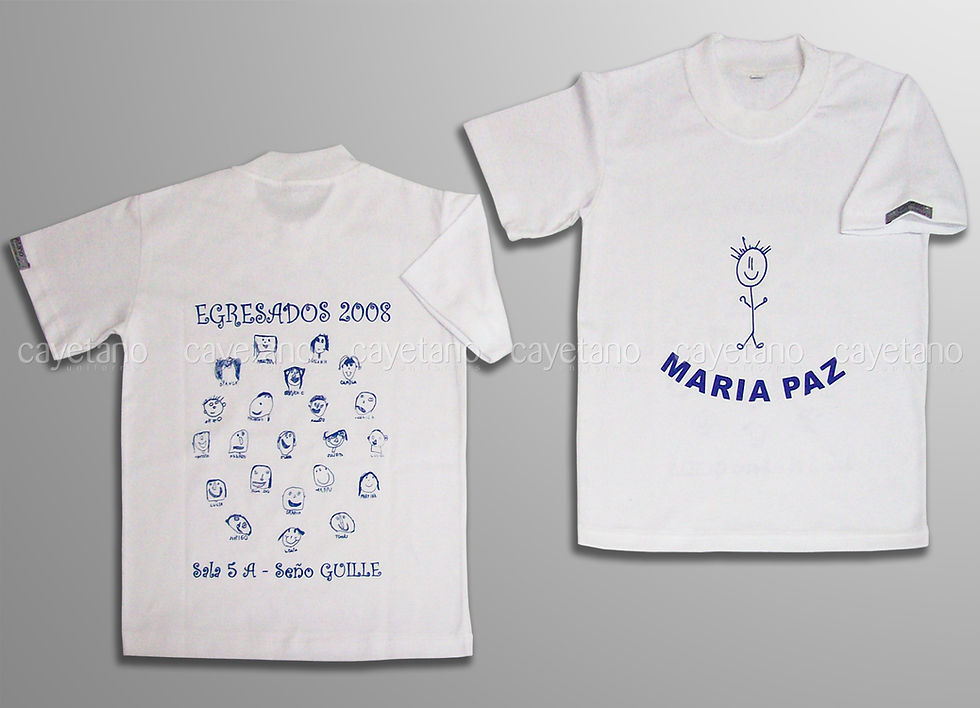 Remera estampada