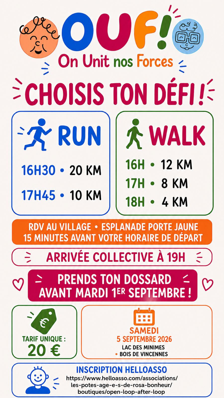 OPEN-LOOP en marchant ou en courant !