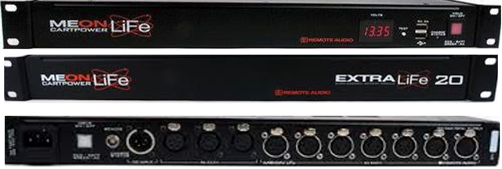 Cart Power System REMOTE AUDIO MEON LIVE + EXTRA LIVE