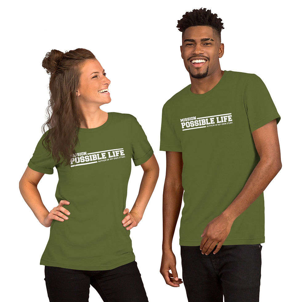 Thumbnail: Mission Possible Life: A.O.M.O.S soft unisex tee