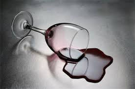 The blood of his cross or spiritual blood?