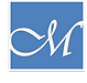 Blue and white cursive M Logo for The law firm of Jennifer S McDonald, LLC 