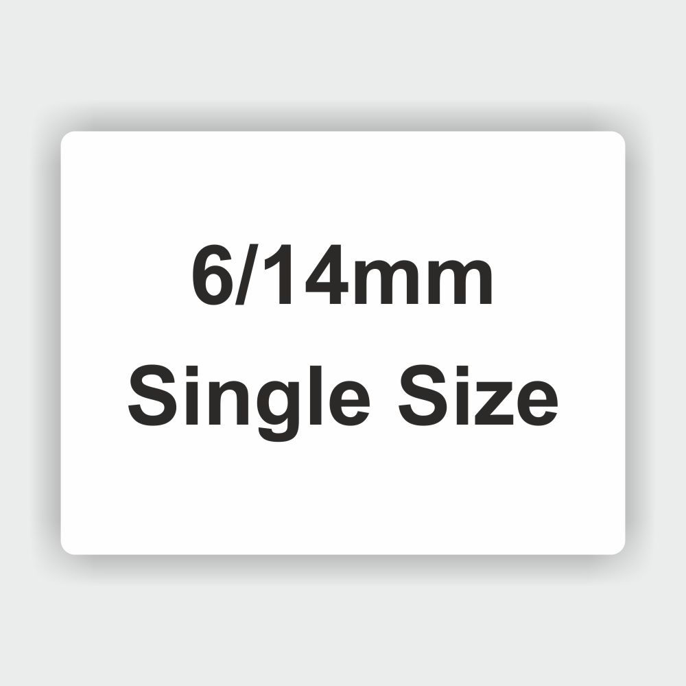 6/14mm Single Size