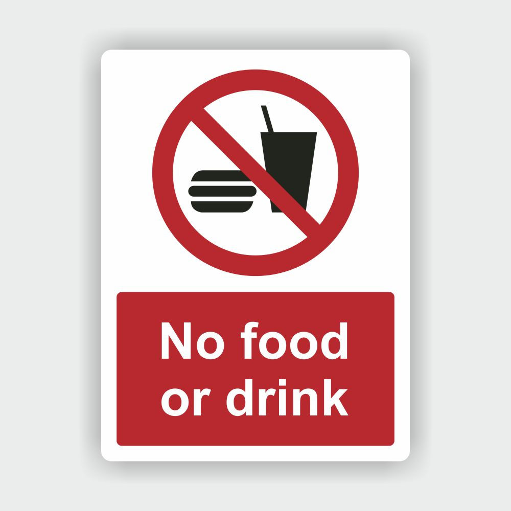No Food or Drink