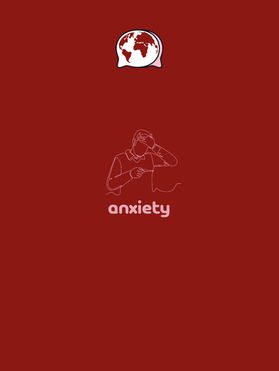The cover photo of "Anxiety Support Booklet Book"