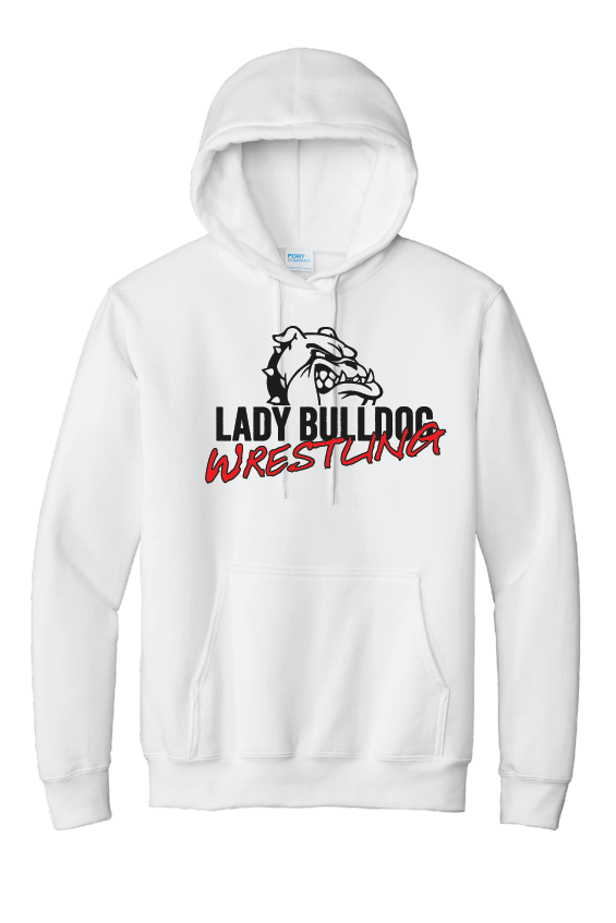 Thumbnail: RV Girls Wrestling  Port & Co™ Fleece Pullover Hooded Sweatshirt