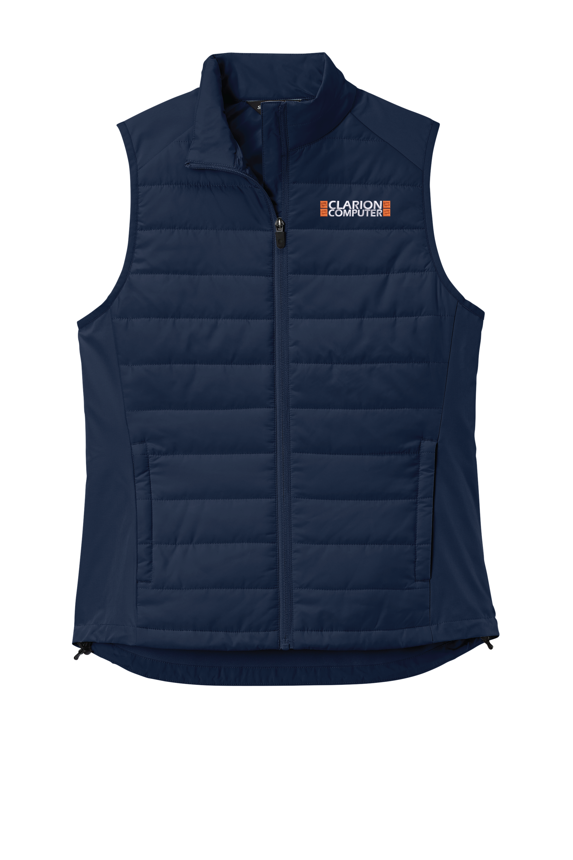 Clarion Computer EMBROIDERED Sport-Tek® Women’s Teknical Hybrid Vest