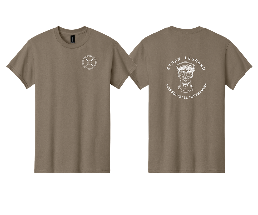 Thumbnail: Ethan "Softball Tournament" Gildan® Heavy Cotton™ 100% Cotton T-Shirt