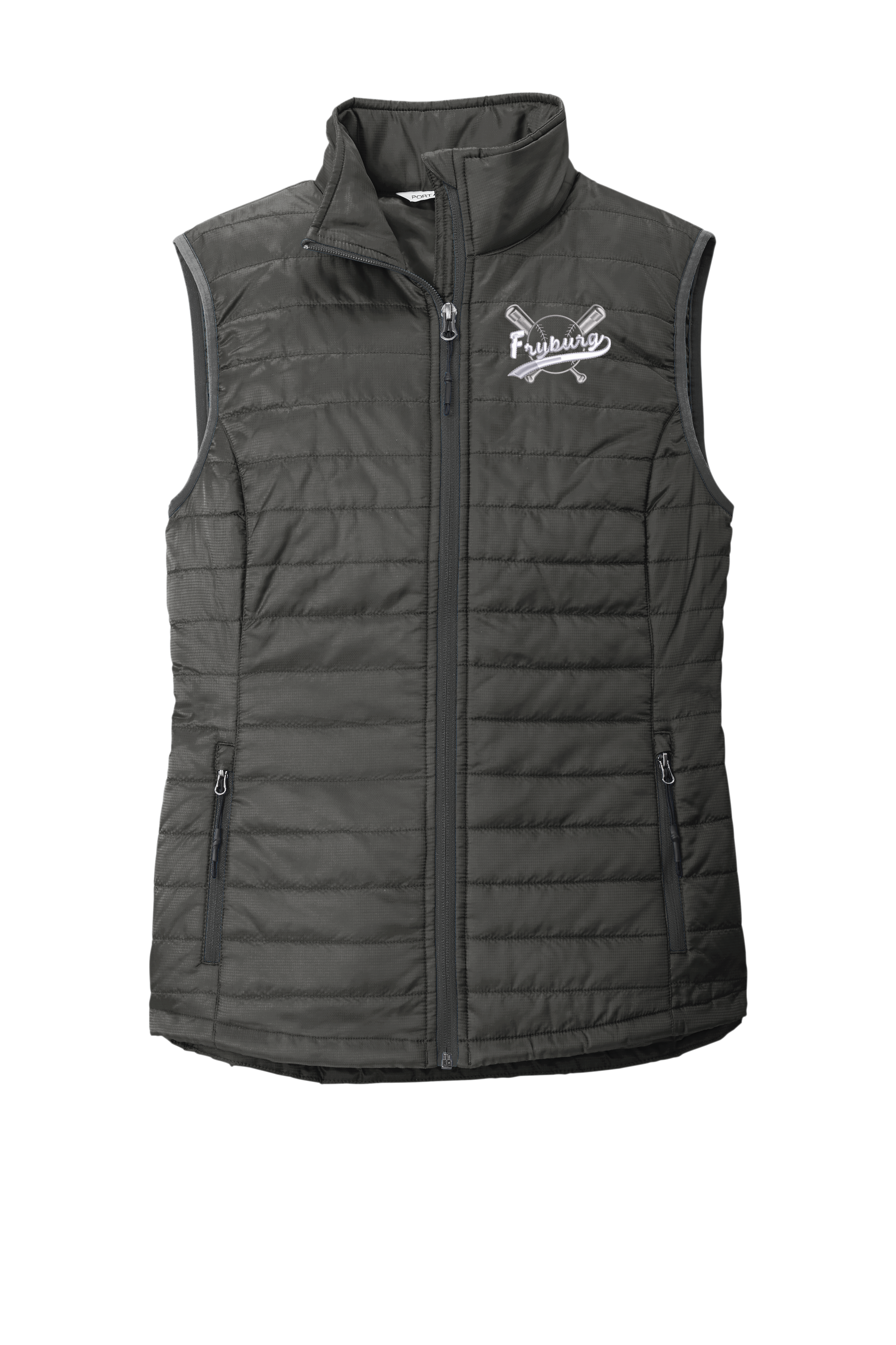 Fryburg Baseball "Embroidered" "Bat Logo" Port Authority® Women's Packable Puffy