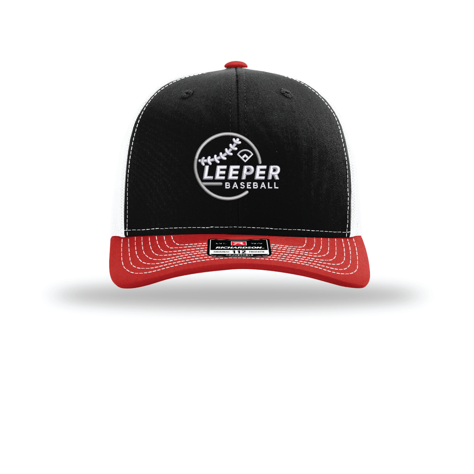 Leeper Baseball "Embroidered"  Richardson Trucker Cap