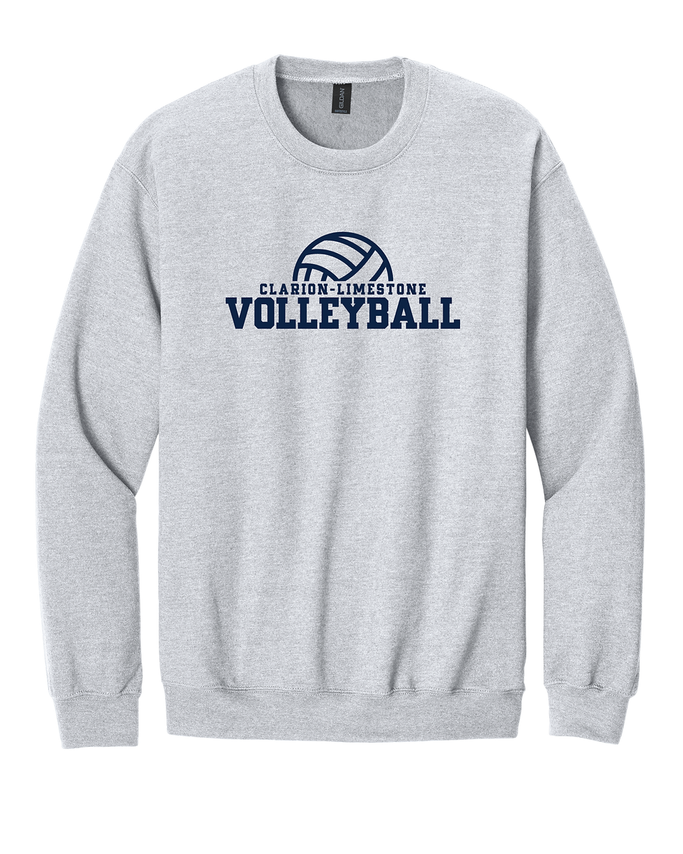Thumbnail: C-L Volleyball Gildan® Softstyle® Crewneck Sweatshirt