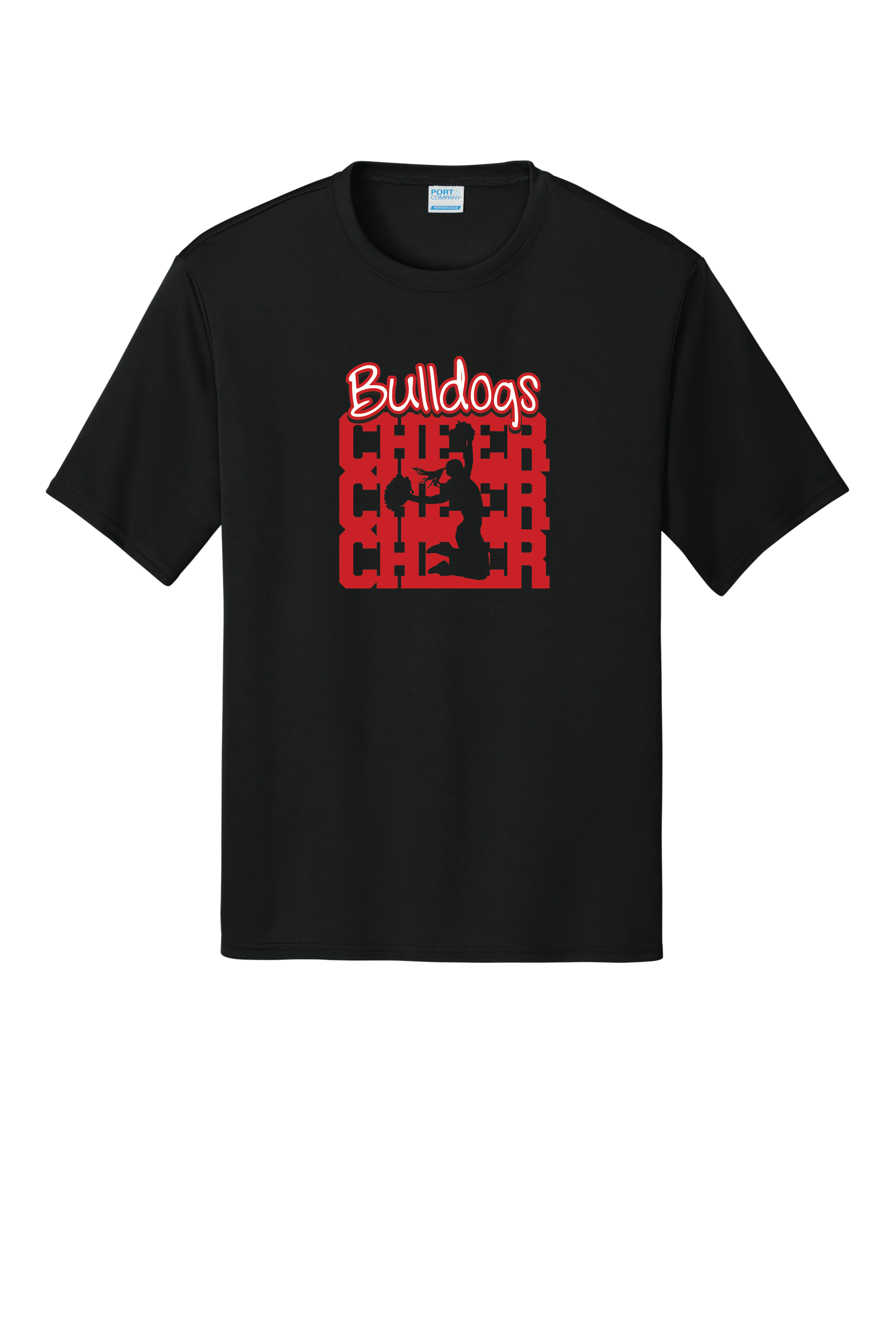 RV Varsity Cheer "Cheer Logo"Port & Co™ Performance Tee
