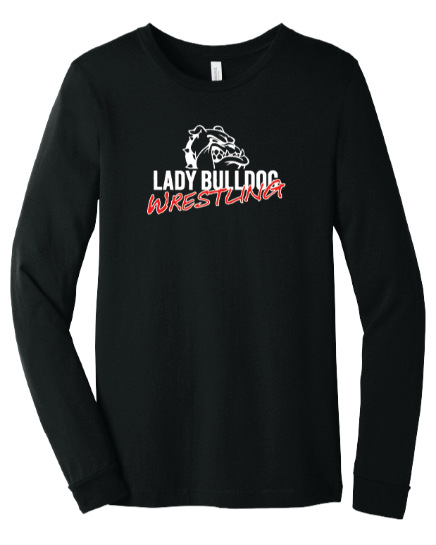 RV Girls Wrestling BELLA+CANVAS® Unisex Heather CVC Long Sleeve Tee