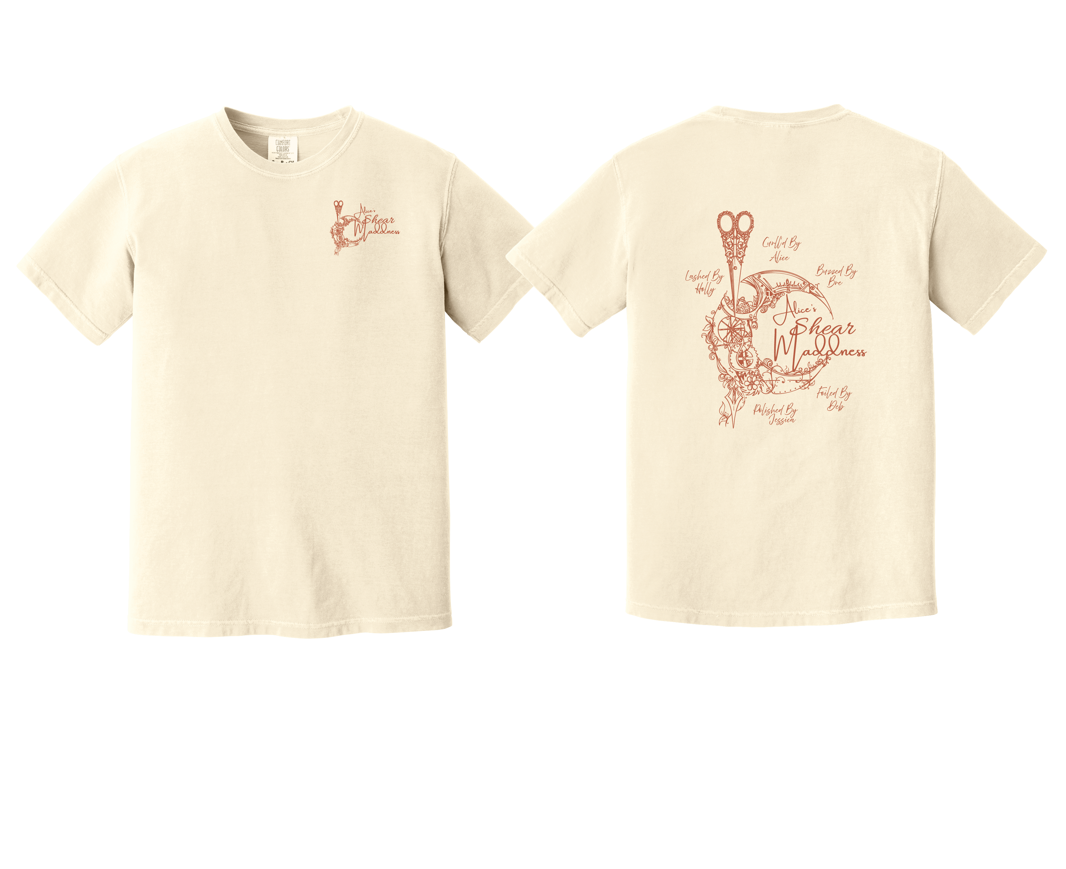 Alice's Shear Madness Comfort Colors® Heavyweight Ring Spun Tee