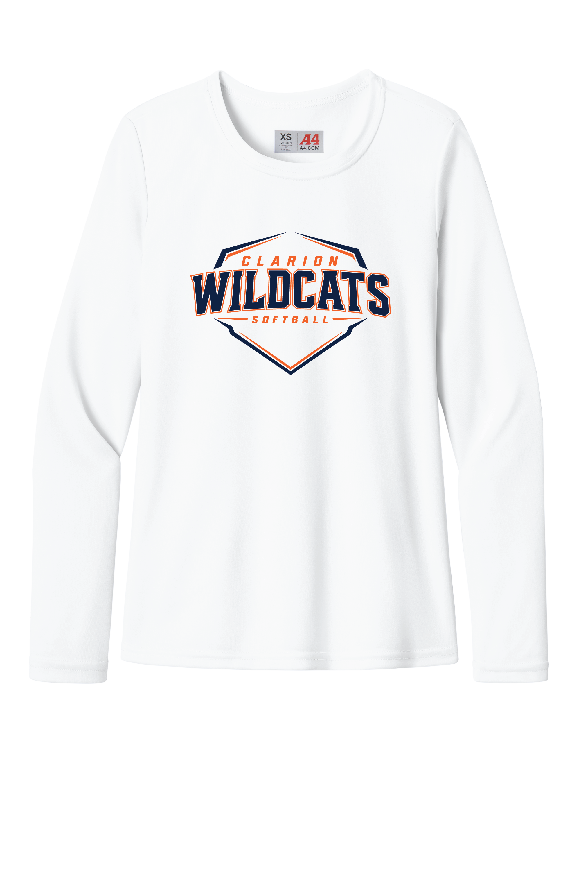 Wildcats Softball A4 Women’s Cooling Performance Long Sleeve Tee