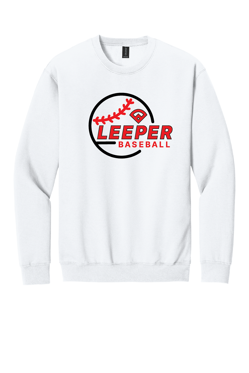 Thumbnail: Leeper Baseball Gildan® Softstyle® Crewneck Sweatshirt