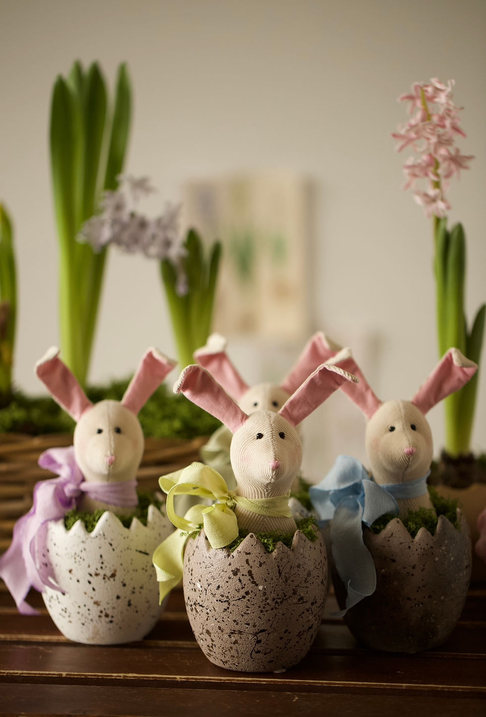 Miniature : un lapin dans un cache-pot