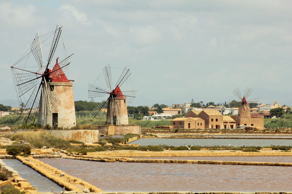 Windmills in Marsala