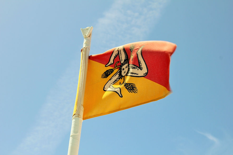 The Sicilian flag